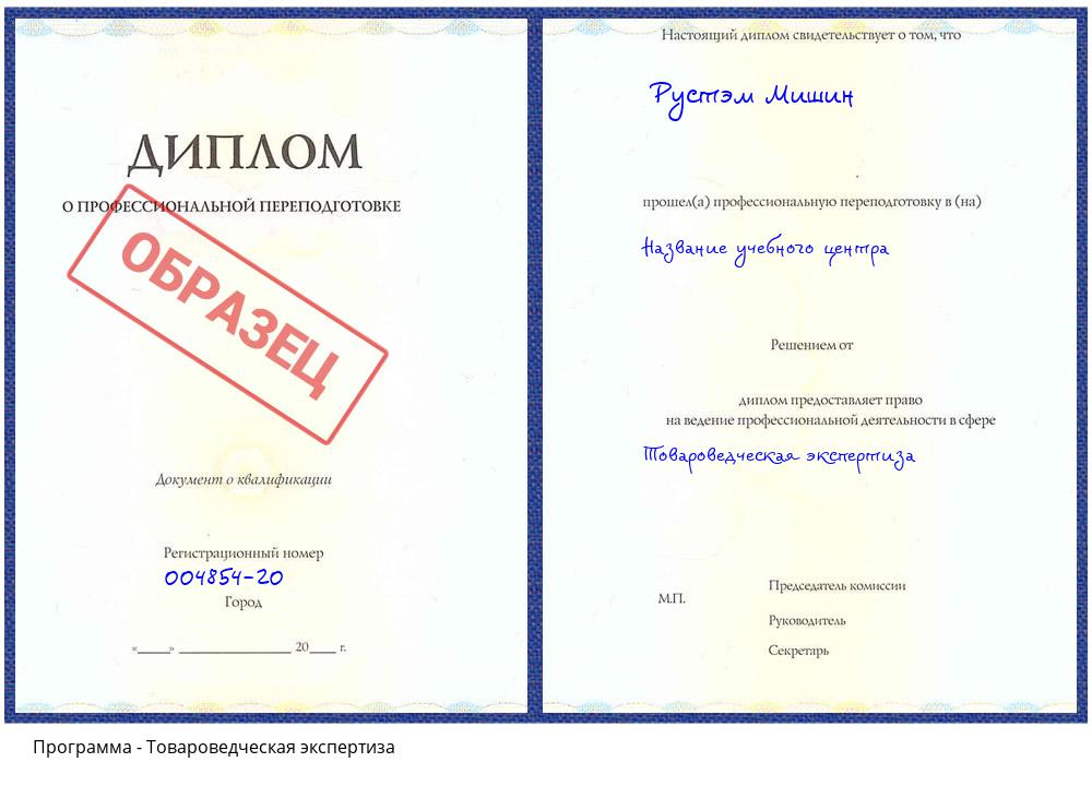 Товароведческая экспертиза Жигулёвск